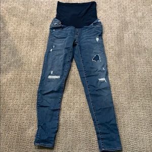 Maternity denim